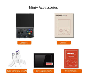 Planet Gates MIYOO Mini Plus Portable Retro Handheld Game Console 3.5-inch IPS HD Screen Children's Gift Linux System Classic Gaming Emulator