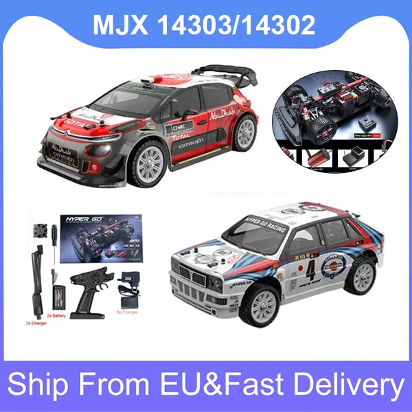 Planet Gates MJX 14301 14302 14303 Hyper Go 1/14 RC Car Brushless 2.4G Remote Control Off-road Racing High Speed RC Truck Electric Hobby Toy