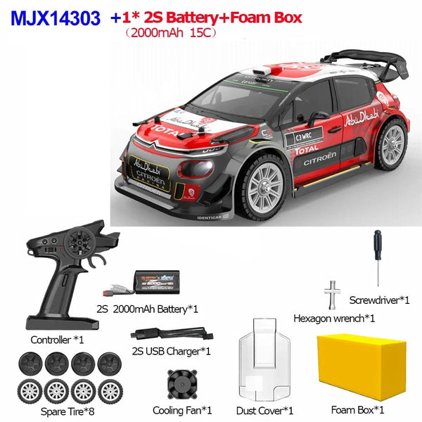 Planet Gates MJX 14301 14302 14303 Hyper Go 1/14 RC Car Brushless 2.4G Remote Control Off-road Racing High Speed RC Truck Electric Hobby Toy