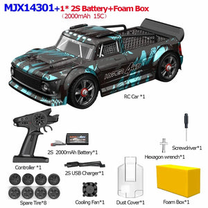 Planet Gates MJX 14301 14302 14303 Hyper Go 1/14 RC Car Brushless 2.4G Remote Control Off-road Racing High Speed RC Truck Electric Hobby Toy