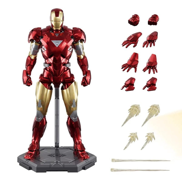 Planet Gates MK1 Boxed Fondjoy Original Iron Man 1/12 MK1 MK2 MK3 MK4 MK5 MK6 MK7 Assembled Marvel legends Tony Stark Action Figure Collect Toy Gift