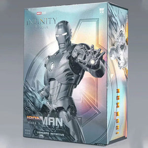 Planet Gates MK1 Boxed Fondjoy Original Iron Man 1/12 MK1 MK2 MK3 MK4 MK5 MK6 MK7 Assembled Marvel legends Tony Stark Action Figure Collect Toy Gift