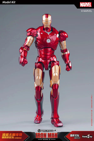 Planet Gates MK1 Boxed Fondjoy Original Iron Man 1/12 MK1 MK2 MK3 MK4 MK5 MK6 MK7 Assembled Marvel legends Tony Stark Action Figure Collect Toy Gift