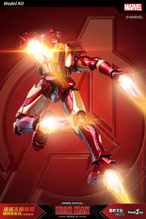 Planet Gates MK1 Boxed Fondjoy Original Iron Man 1/12 MK1 MK2 MK3 MK4 MK5 MK6 MK7 Assembled Marvel legends Tony Stark Action Figure Collect Toy Gift