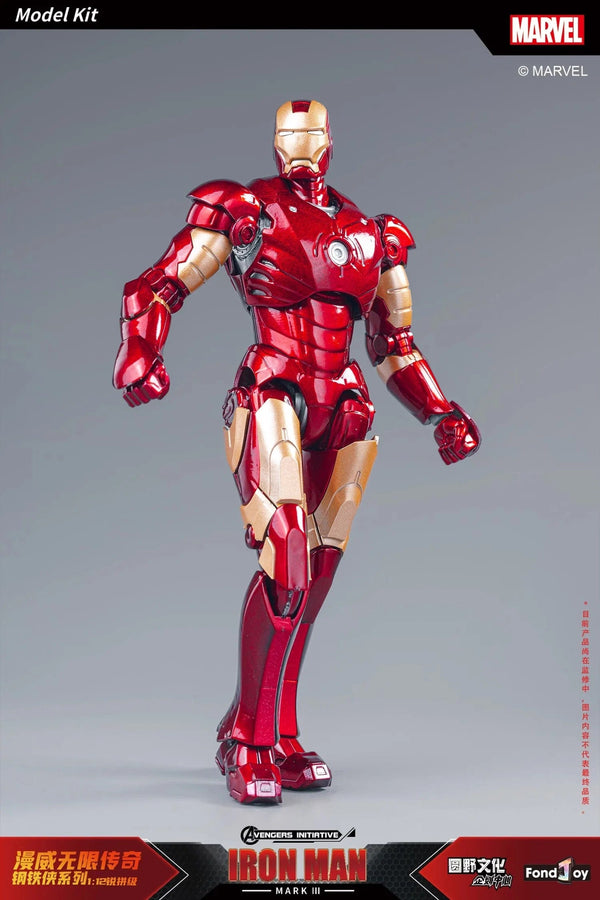 Planet Gates MK1 Boxed Fondjoy Original Iron Man 1/12 MK1 MK2 MK3 MK4 MK5 MK6 MK7 Assembled Marvel legends Tony Stark Action Figure Collect Toy Gift