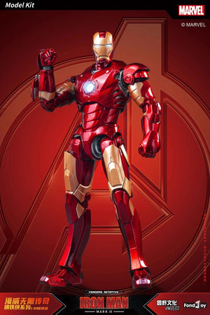 Planet Gates MK1 Boxed Fondjoy Original Iron Man 1/12 MK1 MK2 MK3 MK4 MK5 MK6 MK7 Assembled Marvel legends Tony Stark Action Figure Collect Toy Gift