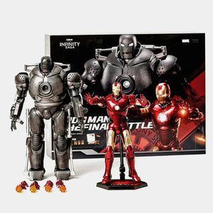 Planet Gates MK3 Iron Monger Zd Toys Suit Up Gantry With MK4 iron man Gantry Original 1/10 Tony Stark Model Action Figure Collectible Toy Gift For Kid