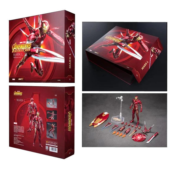 Planet Gates MK6 / BOX ZD Original Iron Man MK35 MK47 MK46 Iron Patriot MK17 MK21 MK42 MK50 War Machine legends Avengers Action Figure Collect Toy Gift