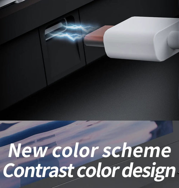 Planet Gates MKA610-Black / Red Switch MUCAI MKA610 USB Mini Mechanical Gaming Wired Keyboard Red Switch 61 Key Gamer for Computer PC Laptop Detachable Cable