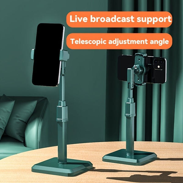 Planet Gates Mobile Phone Holder, 360 Degree Adjustable Angle And Height Desktop Phone Stand, Lazy Phone Holder, Thick And Friendly Phone Live Stand, Compatible With All Phones