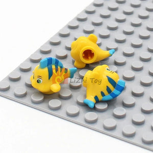 Planet Gates MOC Animal Figure Brick Building Blocks Pet Zoo Dog Penguin Cat Clown Fish Bird Bear Bat Squirrel Owl DIY Model Toys Girls Kids