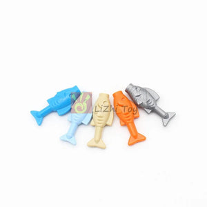 Planet Gates MOC Animal Figure Brick Building Blocks Pet Zoo Dog Penguin Cat Clown Fish Bird Bear Bat Squirrel Owl DIY Model Toys Girls Kids