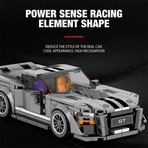 Planet Gates MOC GT500 Sports Car Technical Classic Building Blocks Bricks Children DIY Toys Assembling Models Birthday Gifts Boys Decoration