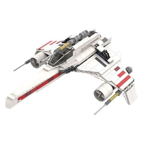 Planet Gates MOC Space Classic Model Fighter N-1 Building Blocks For Nabools- Battle Airplane Bricks Display Toys For Children Birthday Gifts
