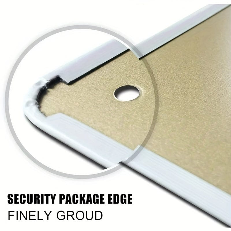 Planet Gates Model 1pc, Vintage Tin Sign for Couples - Our Home Ain't No Castle - Perfect Lover Gift for Bedroom Decor - 8''x12'' Metal Plaque