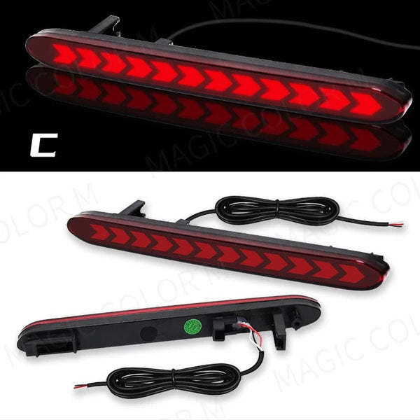 Planet Gates Model C / CHINA For Honda Accord Odyssey CR-V Acura TSX Element LED Rear Bumper Reflector Light Turn Signal Warning Car Parts Fog Brake Lamp