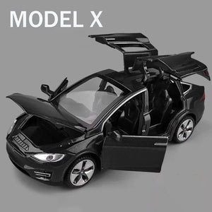 Planet Gates Model X black 1:32 Tesla Model X Model S Alloy Car Model Diecasts Toy Vehicles Toy Cars Kid Toys For Children Christmas Gifts Boy Toy