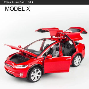 Planet Gates Model X red 1:32 Tesla Model X Model S Alloy Car Model Diecasts Toy Vehicles Toy Cars Kid Toys For Children Christmas Gifts Boy Toy