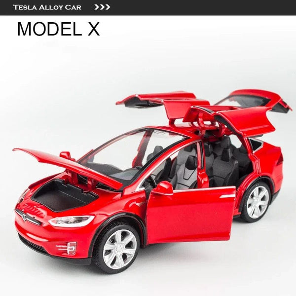 Planet Gates Model X red 1:32 Tesla Model X Model S Alloy Car Model Diecasts Toy Vehicles Toy Cars Kid Toys For Children Christmas Gifts Boy Toy