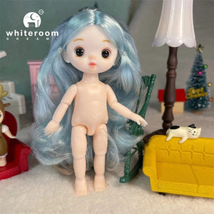 Planet Gates Moe BABY 27 / CHINA / One Size ob11 New BJD Doll 16cm 13 Joints Plastic Fashion Dolls Baby BODY Outfit Daily Casual Accessories ToyS for Girls Diy Gift