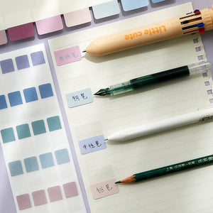 Planet Gates MOHAMM 240/120/60 PCS Multicolor Sticky Writable Repositionable Index Tabs Flags for Pages Book Markers Reading Notes