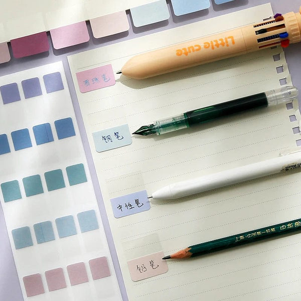 Planet Gates MOHAMM 240/120/60 PCS Multicolor Sticky Writable Repositionable Index Tabs Flags for Pages Book Markers Reading Notes