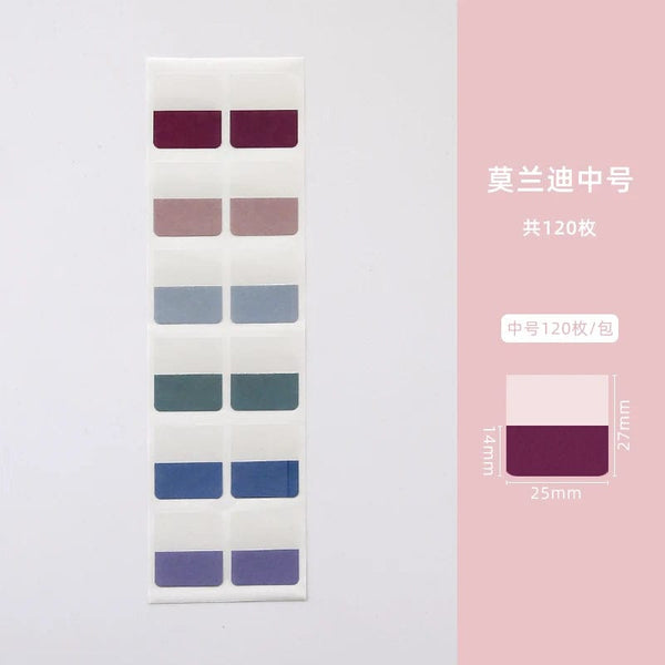 Planet Gates MOHAMM 240/120/60 PCS Multicolor Sticky Writable Repositionable Index Tabs Flags for Pages Book Markers Reading Notes