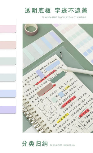 Planet Gates MOHAMM 240/120/60 PCS Multicolor Sticky Writable Repositionable Index Tabs Flags for Pages Book Markers Reading Notes