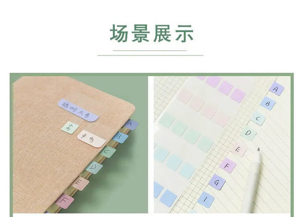 Planet Gates MOHAMM 240/120/60 PCS Multicolor Sticky Writable Repositionable Index Tabs Flags for Pages Book Markers Reading Notes