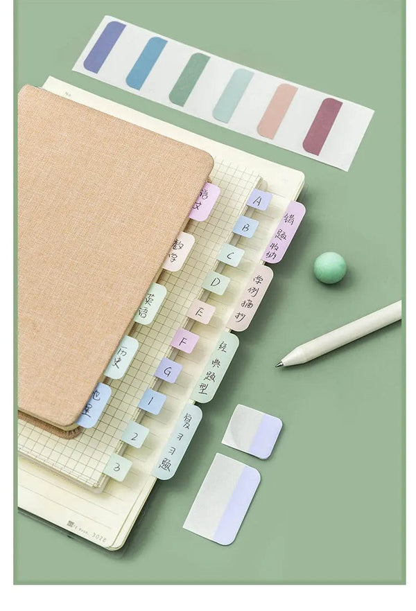 Planet Gates MOHAMM 240/120/60 PCS Multicolor Sticky Writable Repositionable Index Tabs Flags for Pages Book Markers Reading Notes