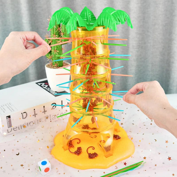 Planet Gates Monkey Climbing Tree Game Toy Children Interesting Intelligence Toys Climbing Desktop Game Party Game Toys Birthday gift For Kid