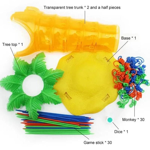 Planet Gates Monkey Climbing Tree Game Toy Children Interesting Intelligence Toys Climbing Desktop Game Party Game Toys Birthday gift For Kid