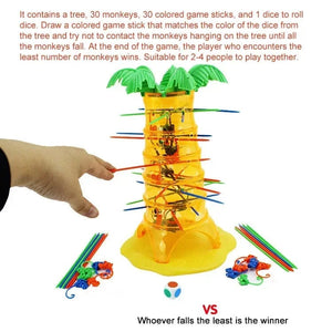 Planet Gates Monkey Climbing Tree Game Toy Children Interesting Intelligence Toys Climbing Desktop Game Party Game Toys Birthday gift For Kid
