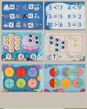 Planet Gates Montessori Baby Busy book My First Quiet Book Paste Early Learning Education Toy Children Toy Matching Game for Babies 2 3 Years