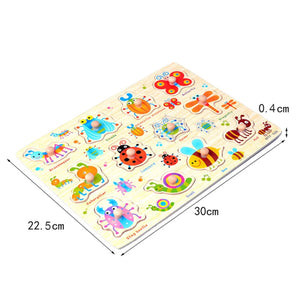 Planet Gates Montessori Baby Puzzle Educational Toys For Children Baby Game Puzzle Board Jigsaw Child Puzzle Wooden Puzzles For Kids 2 3 Year