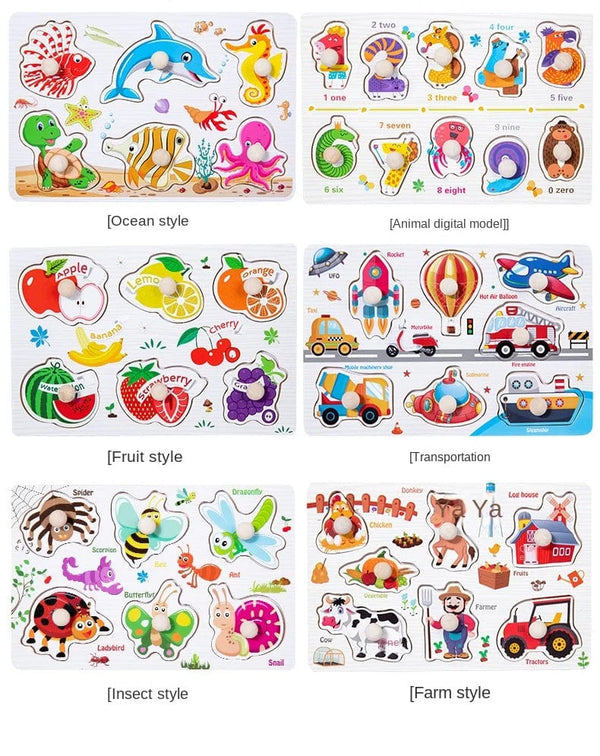 Planet Gates Montessori Baby Puzzle Educational Toys For Children Baby Game Puzzle Board Jigsaw Child Puzzle Wooden Puzzles For Kids 2 3 Year