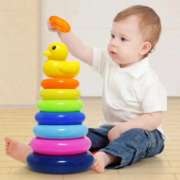 Planet Gates Montessori Baby Toy Rolling Ball Tower Montessori Educational Games For Babies Stacking Track Baby Development Toys 1 2 3 Years