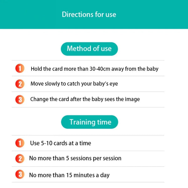 Planet Gates Montessori Baby Visual Stimulation Card Toy High Contrast Visual Stimulation Learning Toys for Baby Black and White Flash Cards