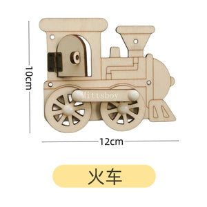 Planet Gates Montessori Busy Board DIY Wood Accessories Early Ball Calculation Bulldozer Castle Helicopter Educational Toy For Children Gifts