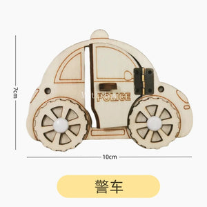 Planet Gates Montessori Busy Board DIY Wood Accessories Early Ball Calculation Bulldozer Castle Helicopter Educational Toy For Children Gifts