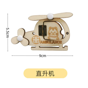 Planet Gates Montessori Busy Board DIY Wood Accessories Early Ball Calculation Bulldozer Castle Helicopter Educational Toy For Children Gifts