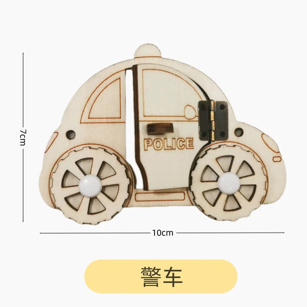 Planet Gates Montessori Busy Board DIY Wood Accessories Early Ball Calculation Bulldozer Castle Helicopter Educational Toy For Children Gifts