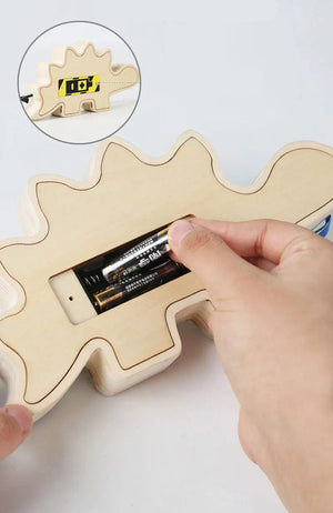 Planet Gates Montessori Busy Board Sensory Toys Wooden With LED Light Switch Control Board Travel Activities Children Games For 2-4 Years Old