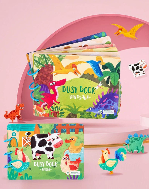 Planet Gates Montessori Busy Book for Kids Sticker Quiet Book Baby Early Educational Toy toddlers Matching Puzzles Game Learning Toys Gifts