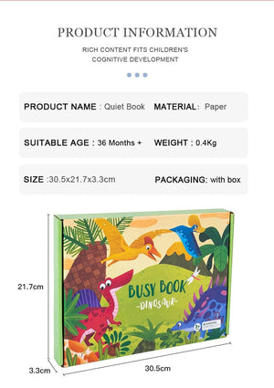 Planet Gates Montessori Busy Book for Kids Sticker Quiet Book Baby Early Educational Toy toddlers Matching Puzzles Game Learning Toys Gifts