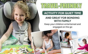 Planet Gates Montessori Busy Book for Kids Sticker Quiet Book Baby Early Educational Toy toddlers Matching Puzzles Game Learning Toys Gifts