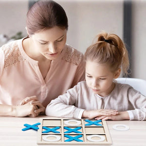Planet Gates Montessori Chess Play Wooden Jigsaw Toy Game Interaction Puzzles Training Brain Learing Early Educational Toys For Children Kids