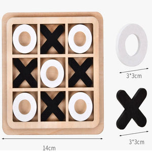 Planet Gates Montessori Chess Play Wooden Jigsaw Toy Game Interaction Puzzles Training Brain Learing Early Educational Toys For Children Kids