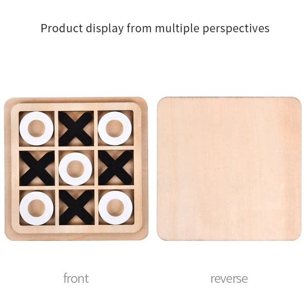 Planet Gates Montessori Chess Play Wooden Jigsaw Toy Game Interaction Puzzles Training Brain Learing Early Educational Toys For Children Kids