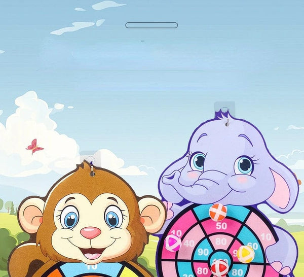 Planet Gates Montessori Dart Board Target Sports Game Toys For Children 4 To 6 Years Old Outdoor Toy Child Indoor Girls Sticky Ball Boys Gift